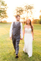 Bride & Groom and Sunset Portraits
